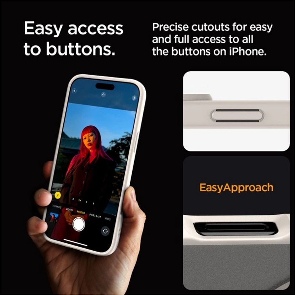 Spigen iPhone 16 Pro Max Ultra Hybrid MagSafe Skal Titanium Teknikdelar.se